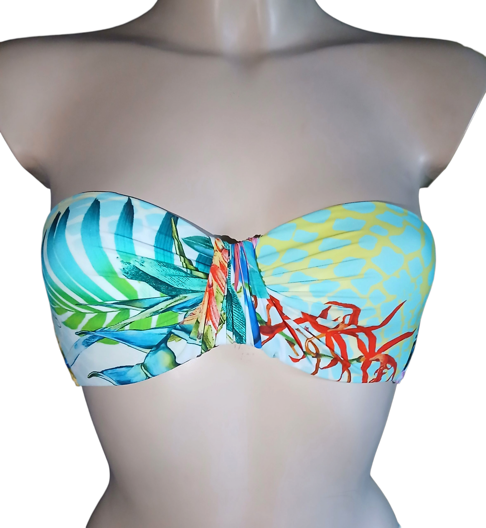 Top Fascia Bikini  Fantasia marina - collezione "Isadora"