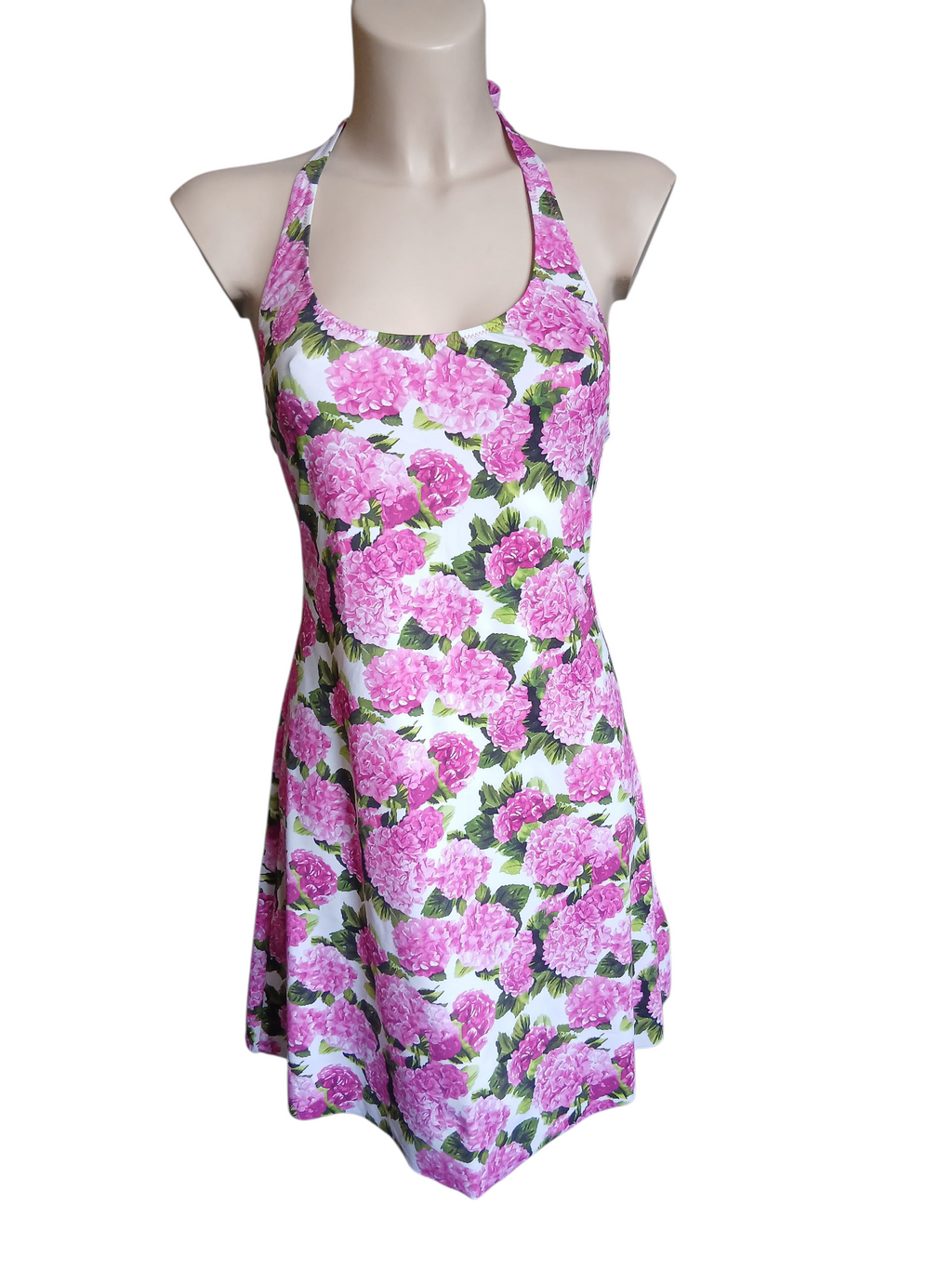 Copricostume fantasia a "fiori fucsia"