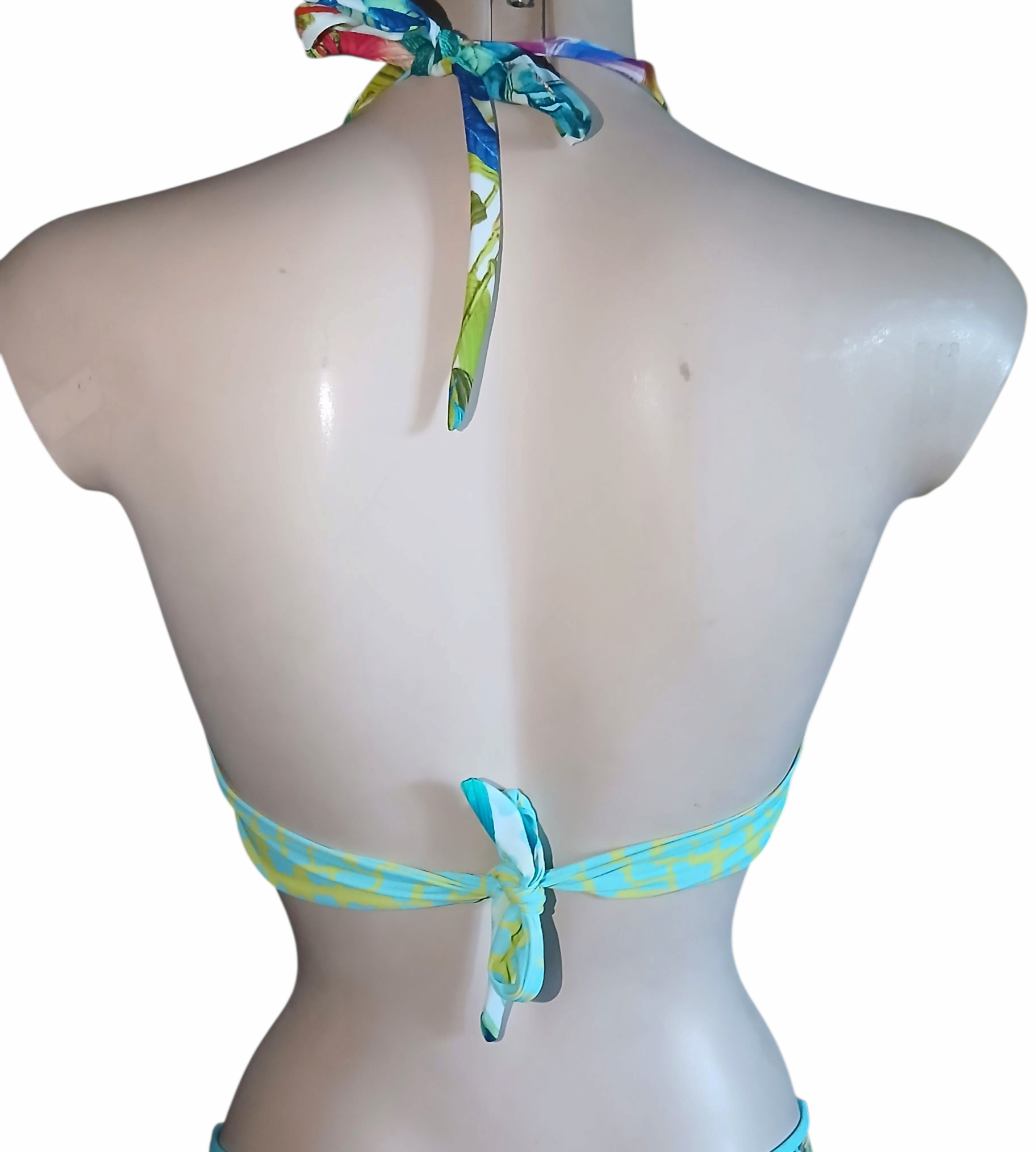 Top bikini triangolo  fantasia marina- Collezione Isadora