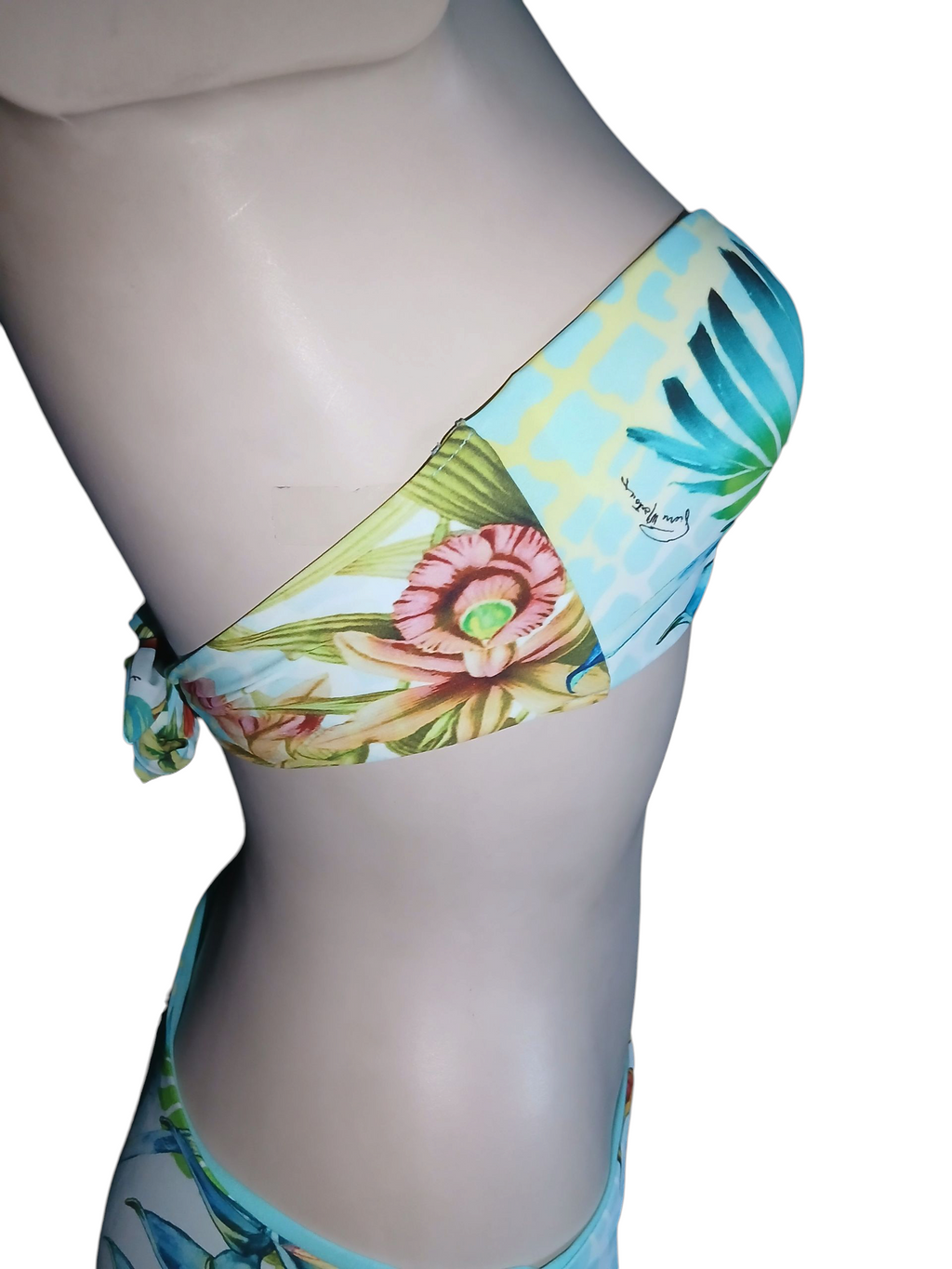 Top Fascia Bikini  Fantasia marina - collezione "Isadora"