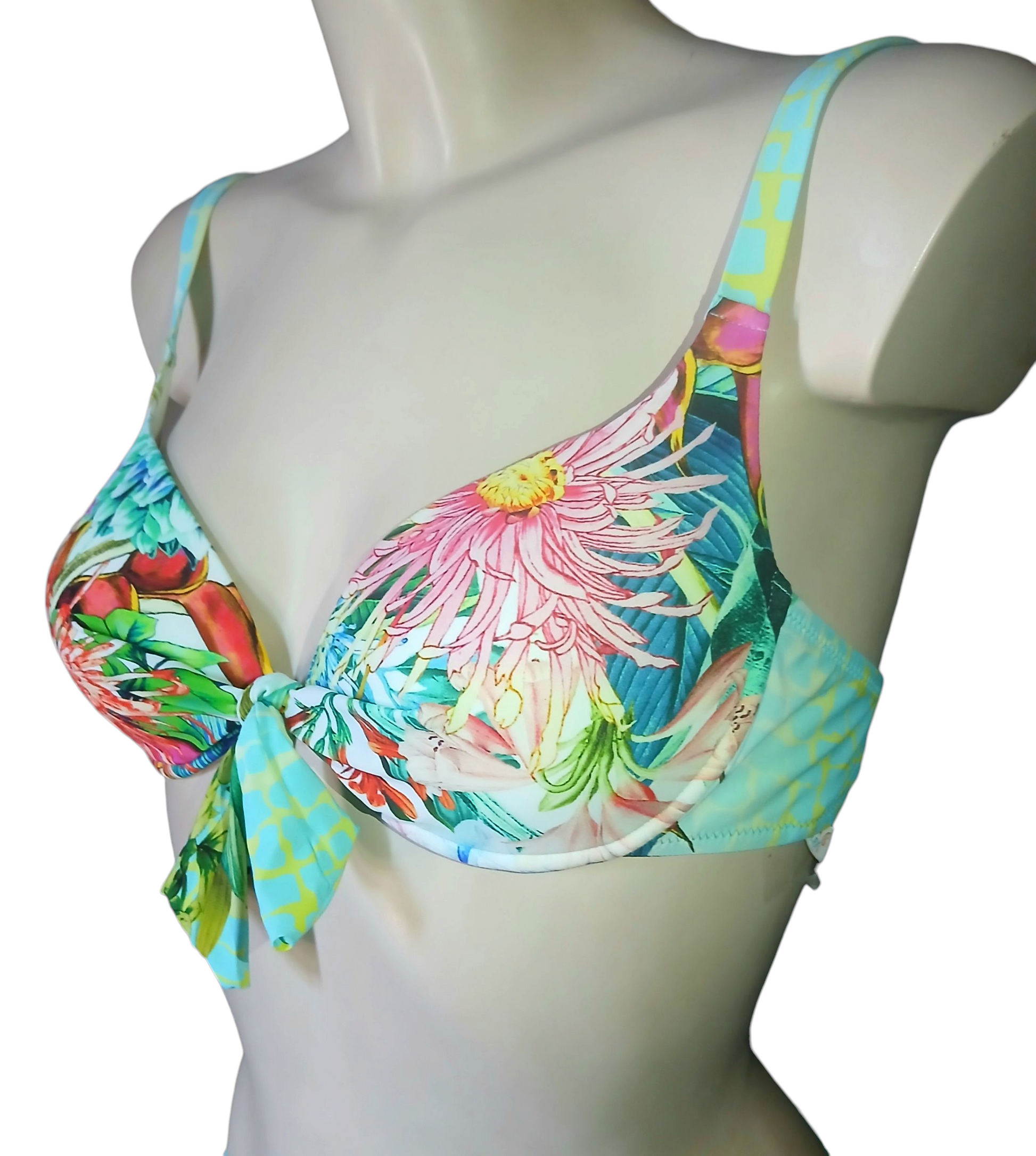 Push-up bikini fantasia marina - Collezione Isadora